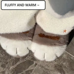 Kōmi Kitten | Pluizige katten slippers