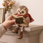 Lezende Uil™ | Schattige Sfeer Decoratie