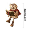 Lezende Uil™ | Schattige Sfeer Decoratie