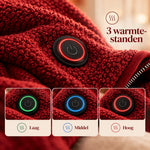 WarmteWrap | Elektrische Warmteponcho