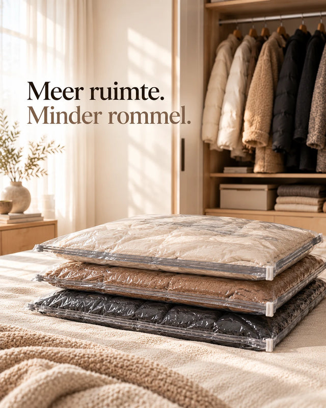 RuimteWonder | Vacuüm Opbergzakken Zonder Pomp