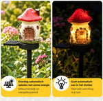 Solar Kabouterhuisjes™ | Verlicht je tuin met kleurrijke huisjes